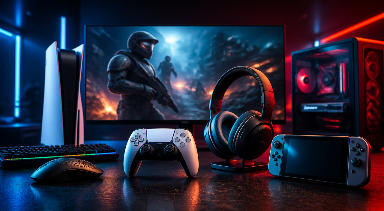 Gaming equipment arranged for Buying Guides